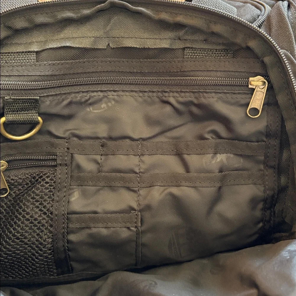 Timberland Black and Brown Men's Travel Duffel Bag